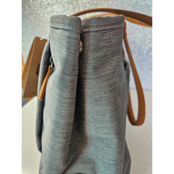 Nordace Siena Smart Pro Tote Travel Bag Grey RFID USB Charging Backpack NWT - Picture 4 of 15